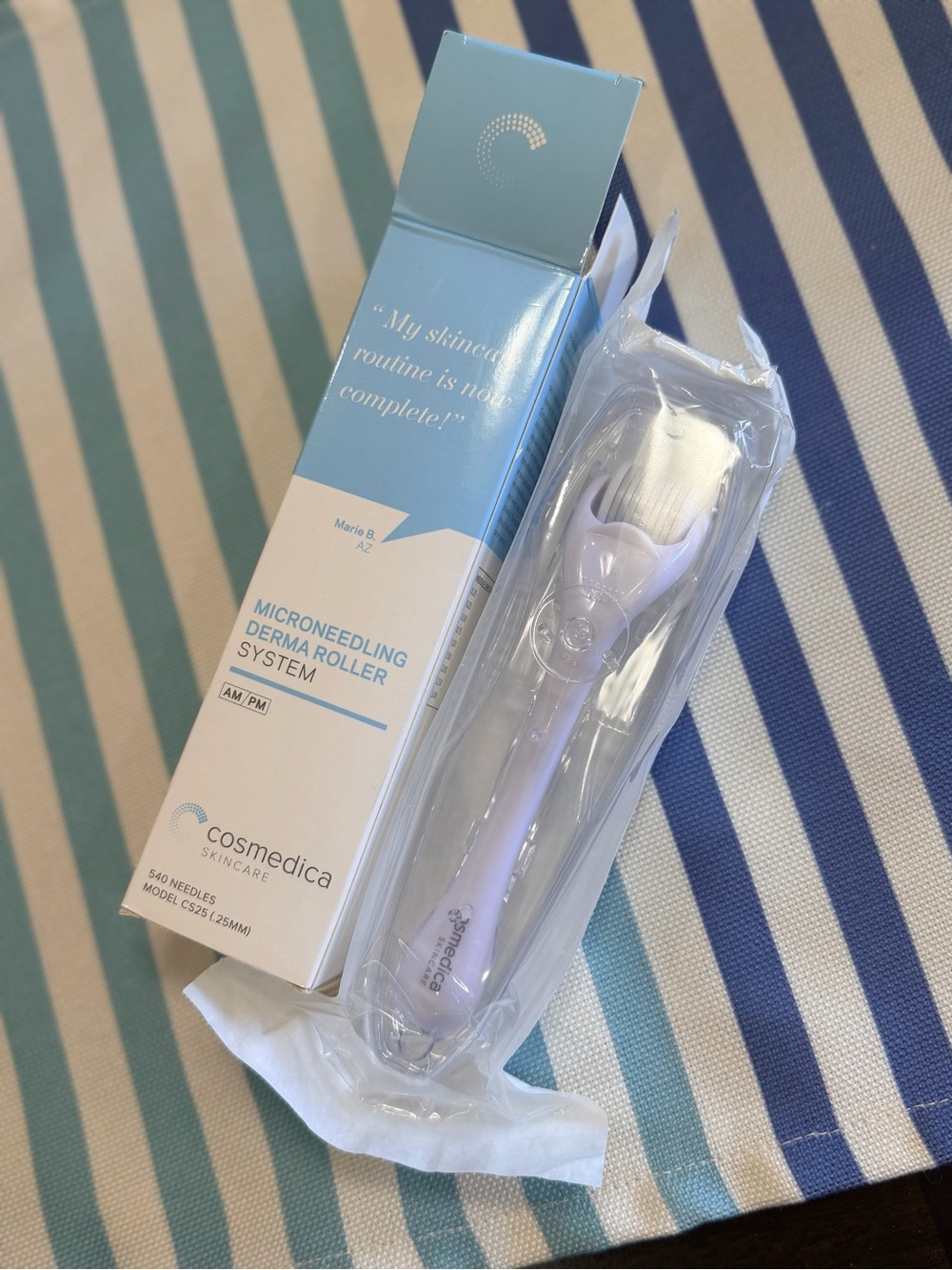 Microneedling Derma Roller System - Light Purple